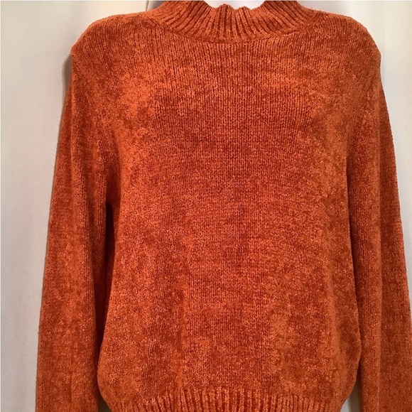 Wilfred Sweater Women’s Size Large Cropped Chenille - Picture 3 of 10